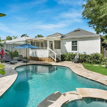 Charming Cottage W Pool, Walkable To Downtown Сент-Огастин Экстерьер фото