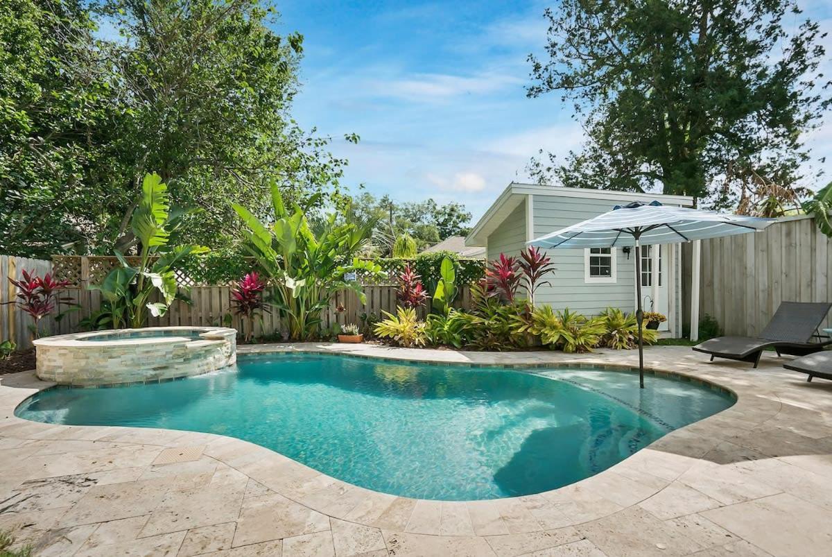 Charming Cottage W Pool, Walkable To Downtown Сент-Огастин Экстерьер фото