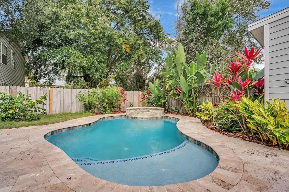Charming Cottage W Pool, Walkable To Downtown Сент-Огастин Экстерьер фото